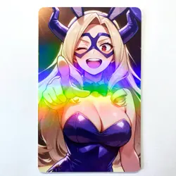 My Hero Academia Mount Lady Sexy Doujin Waifu Lewd Anime Art Goddess Card - Image 1