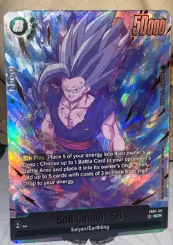 Dragon Ball Super Son Gohan FB07-121 Foil Rare DBS TCG NM/Mint Card - Image 3