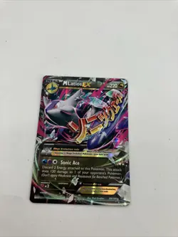 Pokemon TCG Mega M Latios EX Holo Ultra Rare Card Roaring Skies 59/108 MP - Image 1