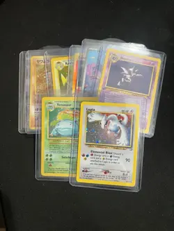 Vintage Pokemon Card Collection Lot Hits Wotc Base Set Lugia Neo Genesis Holo - Image 1