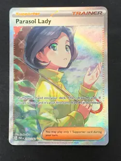 Parasol Lady - 255/182 - Pokemon Paradox Rift Special Illustration Rare Card - Image 1