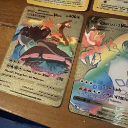 Vintage & Modern Lot Of 4 Cards Charizard VMAX Pokemon Metal Zapdos Venusaur - Image 2