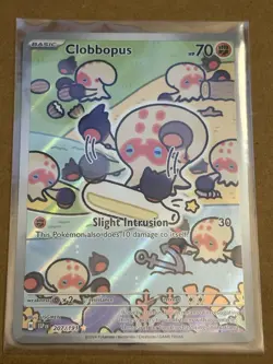 Pokemon TCG Clobbopus 207/191 Surging Sparks Illustration Rare Holo Card - Image 1
