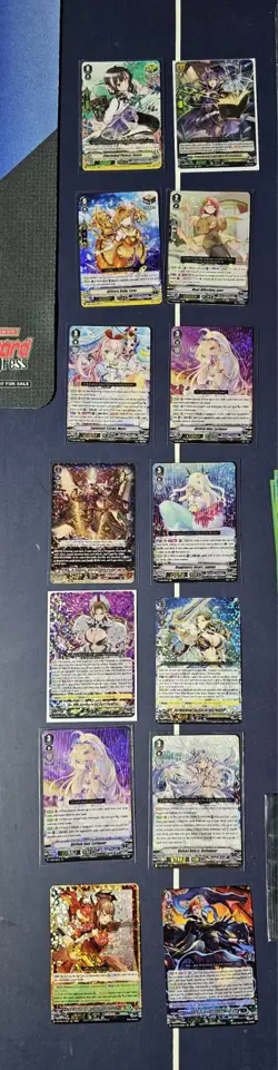 Huge Cardfight Vanguard Collection Lot 3 Decks, Loose Cards, Playmats, Sleeves - Image 2