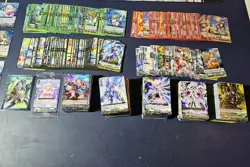 Huge Cardfight Vanguard Collection Lot 3 Decks, Loose Cards, Playmats, Sleeves - Image 3