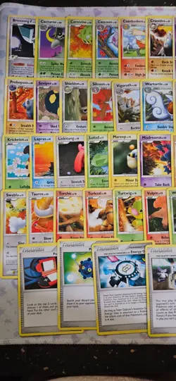complete set of platinum common and uncommon pokemon cards LP/NM - Image 2