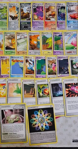 complete set of platinum common and uncommon pokemon cards LP/NM - Image 4