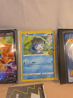 2 Pokemon 25th Anniversary Jumbo Cards And More With First Partner Pack Binders - Image 5