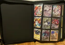 NEW Pokemon Binder Lot 10 Pages Filled With Full Art Rare Cards (175+ Cards) - Image 3