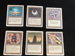 Mtg Revised Artifact Lot-50 Cards.Sol Ring,Winter Orb.Played - Image 2