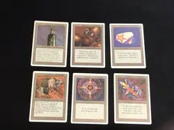 Mtg Revised Artifact Lot-50 Cards.Sol Ring,Winter Orb.Played - Image 4