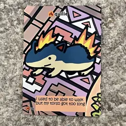 Pokiebubies V2 1st Edition Quilie 105 Derpy Pokemon Fan Art Card Set 2 Chef Ken - Image 1