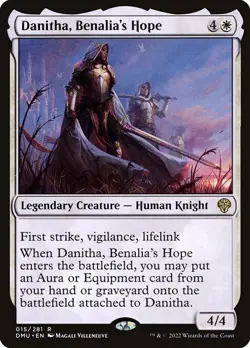 Danitha, Benalia's Hope Foil - Dominaria United MTG-NM - Image 1