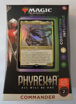 Magic The Gathering Phyrexia Commander Deck - Corrupting Influence - New - Image 1