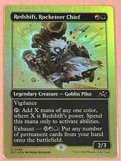 Redshift, Rocketeer Chief (First-Place Foil) Aetherdrift Foil - Image 1