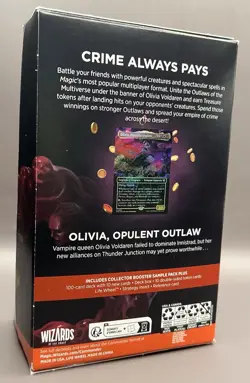 Magic MTG Outlaws of Thunder Junction: Commander Deck Most Wanted -New, Torn Box - Image 2