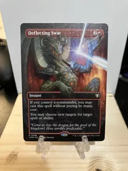 Deflecting Swat (Borderless) Commander Masters Regular - Image 1