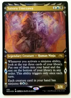 Satoru Umezawa SHOWCASE FOIL - Kamigawa: Neon Dynasty - NM - Image 1