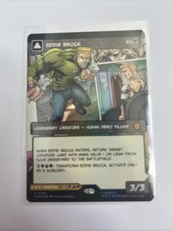 Venom Eddie Brock Marvel's Spider-Man: Eternal-Legal Foil Near Mint English MTG - Image 2