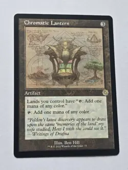 Chromatic Lantern - Schematic - Retro Artifacts - Near Mint - MTG - Image 1
