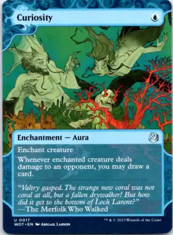 Curiosity - Wilds of Eldraine: Enchanting Tales - 17 NM - Image 1