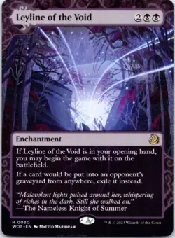 Leyline of the Void - Wilds of Eldraine: Enchanting Tales - 30 NM - Image 1