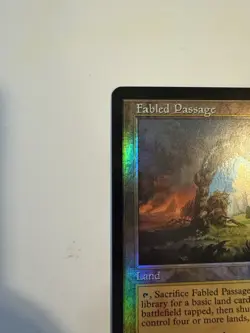 MTG Secret Lair x Post Malone #727 Fabled Passage Foil NM - Image 3