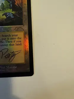 MTG Secret Lair x Post Malone #727 Fabled Passage Foil NM - Image 5