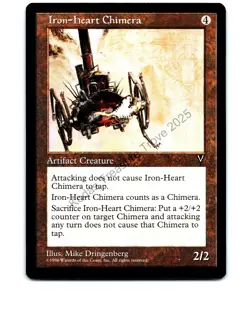 Iron-Heart Chimera Artifact Visions Uncommon NP Near Mint or Better - Image 1