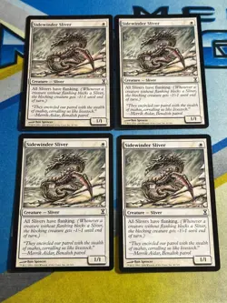 Magic the Gathering MTG Time Spiral SIDEWINDER SLIVER x4 - Image 1