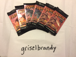 6x MTG Magic the Gathering: Scourge Booster Packs (Factory Sealed) - Image 1