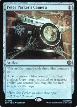 MTG Peter Parker's Camera (171) | NM Foil | Spider-Man {SPM} - Image 2