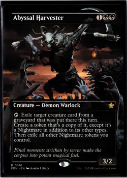 Abyssal Harvester (Borderless) R Foundations 316 NM - Image 1