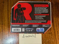 Pokemon TCG Team Rocket NIDOKING Tin NEW & Factory Sealed - Image 2