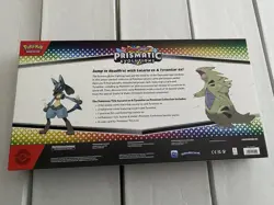 Pokemon TCG Prismatic Evolutions Lucario EX Tyranitar EX Premium Collection NEW - Image 2