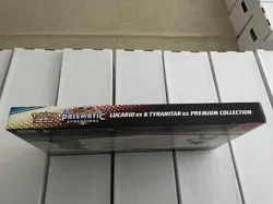 Pokemon TCG Prismatic Evolutions Lucario EX Tyranitar EX Premium Collection NEW - Image 4