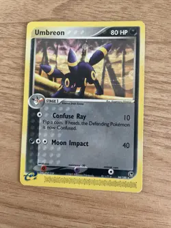 Pokemon TCG Umbreon EX Sandstorm 24 Regular Rare - Image 1