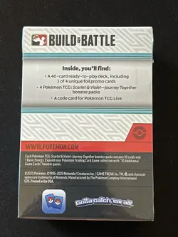 Pokemon TCG New/Sealed Journey Together Build And Battle Box - Image 3