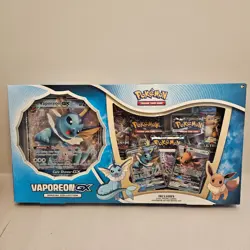 Pokemon Vaporeon GX Special Collection Box Sealed - Image 1