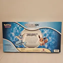 Pokemon Vaporeon GX Special Collection Box Sealed - Image 4