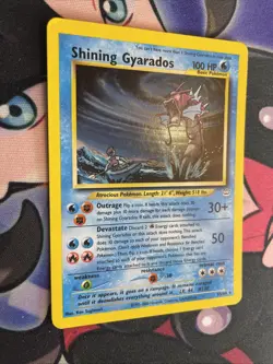 Pokemon TCG Shining Gyarados Neo Revelation with Swirl! Holo - RARE - LP+ - Image 2