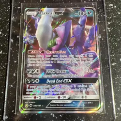 2018 Pokemon Darkrai GX #88a/147 Burning Shadows Sun & Moon Alt Art A96 - Image 1