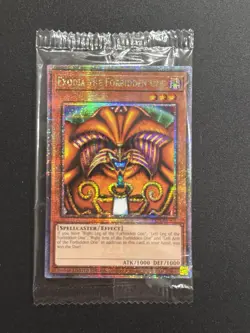 2023 YUGIOH MP23 DUELING HEROES SECRET RARE SEALED EXODIA THE FORBIDDEN ONE NM - Image 1