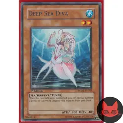 Yugioh Deep Sea Diva RGBT-EN035 Rare 1st Edition NM - Image 1
