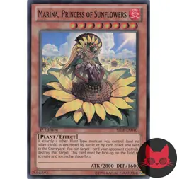 Yugioh Marina, Princess of Sunflowers SHSP-EN040 Super Rare 1st Edition NM - Image 1