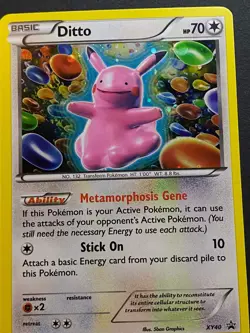 Ditto - XY Promos - XY40 - Light Play - Holographic - Free Shipping! - Image 3