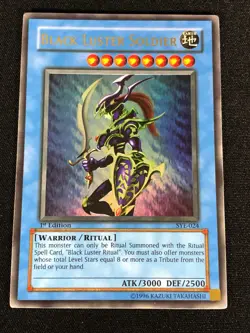 Yugioh Black Luster Soldier SYE-024 1st Ultra (MP) - Image 1