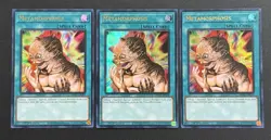 2025 YUGIOH MP25 1ST ED ULTRA RARE METAMORPHOSIS X3 NM SET - Image 1