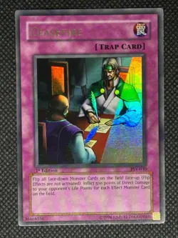 Yugioh Ceasefire Pharaoh's Servant 1st Edition PSV-030 Ultra Rare Konami 2002 LP - Image 1