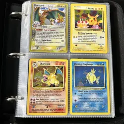 Lot of 100 ALL HOLO Vintage Pokemon Card Binder Collection Charizard - Image 2